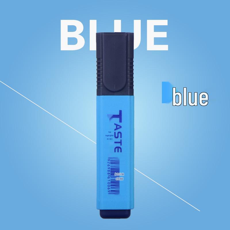 Large Capacity Eye-Safe Fluorescent Highlighter Pen for Students and Drawing Journals