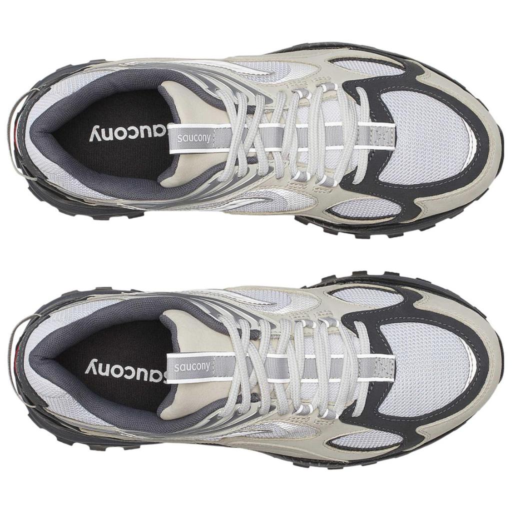 SAUCONY Grid Aura X Grau Pack Weiß S70908-1