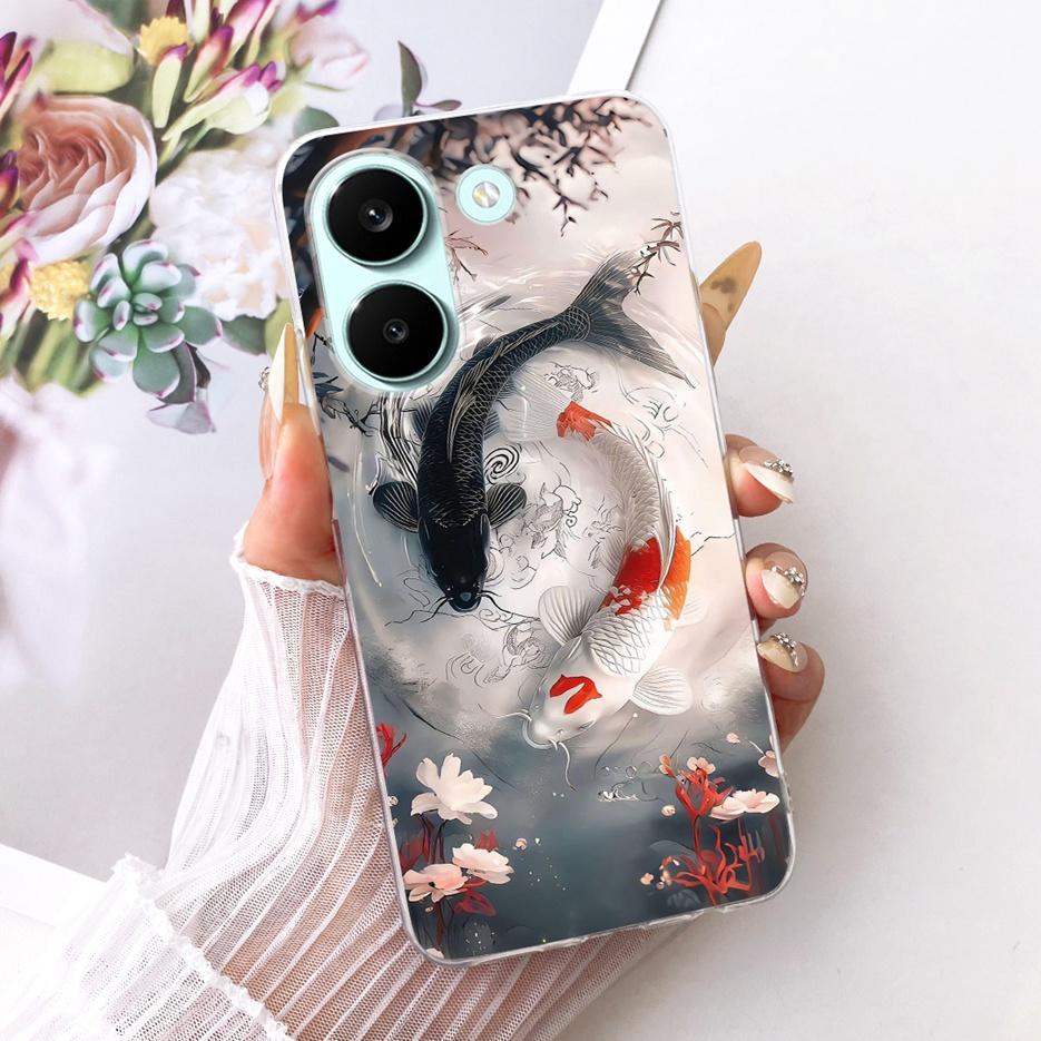 For Xiaomi Poco X8 Pro 5G Case Cute Love Heart Painted Cover Soft Slim Phone Case For Xiaomi Poco X8 Pro Max PocoX8 Pro 5G Shell