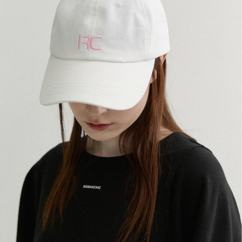 ROMANCHIC Romanchic Logo Cap (White)