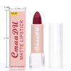 CmaaDu Lipstick 15 Colors Lip Gloss Matte Moisturizing Waterproof Lipstick