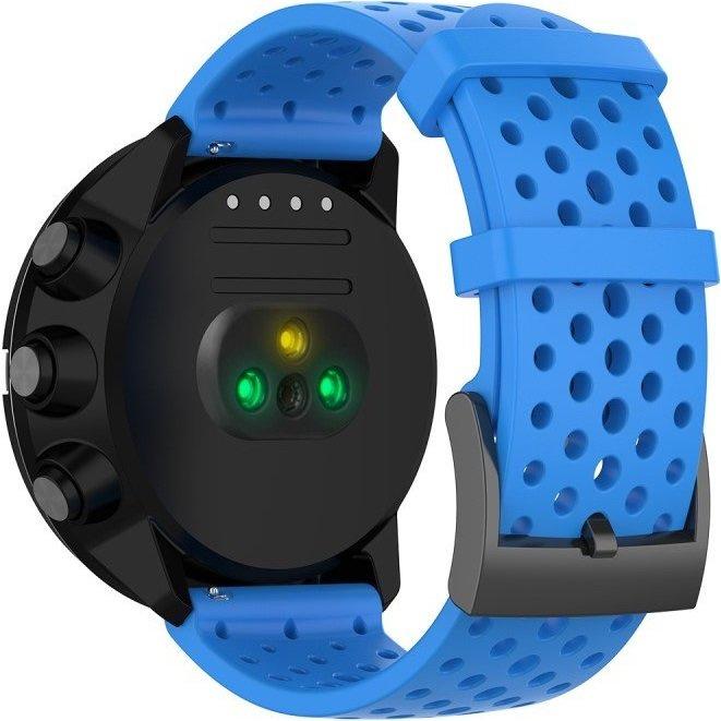 Silicone Strap for Suunto 9 24mm - Blue