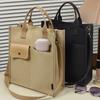 Bags Women's Bags Casual Canvas Bags Portable Shoulder Bags Student Versatile Commuter Messenger Bags Birthday Gift Tide