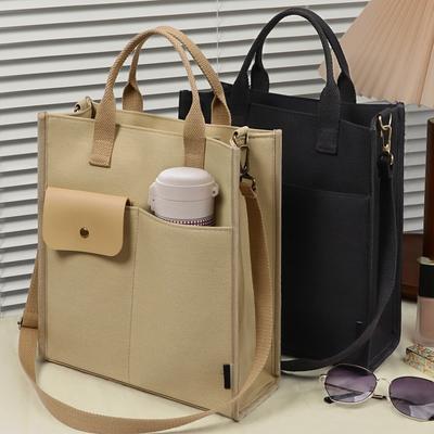 Bags Women's Bags Casual Canvas Bags Portable Shoulder Bags Student Versatile Commuter Messenger Bags Birthday Gift Tide
