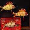 Huangshan Festival Souvenirs: Luminous Fish Lantern Fridge Magnet Collection