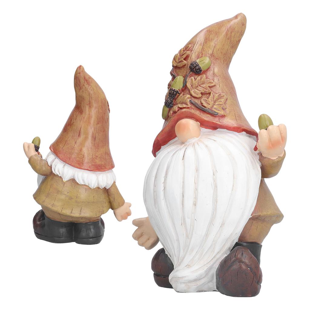 Faceless Garden Gnomes Statues Outdoor Decoration Resin Gnome Figurine Dwarf Ornaments