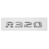 ABS Auto Heckaufkleber Alphabet Kofferraum Emblem Aufkleber Exterieur für Mercedes Benz R63 R300 R320 R350 R500 R-Klasse 3D Emblem Zubehör