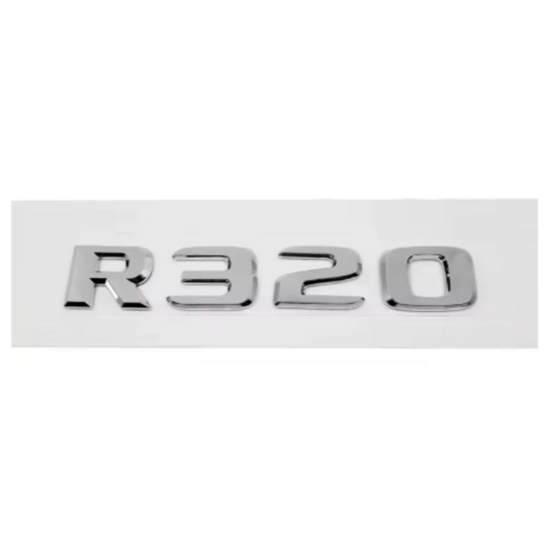 

ABS Car Rear Sticker Alphabet Trunk Badge Decal Exterior for Mercedes Benz R63 R300 R320 R350 R500 R Class 3D Emblem Accessories