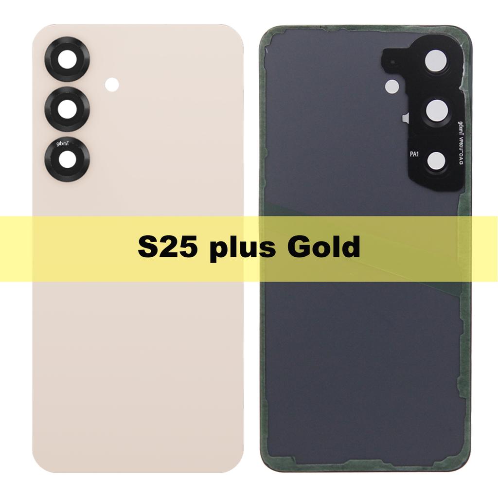 For Samsung Galaxy S25 S25 plus S931B S931B/DS S936 S936U Back Cover Repair Parts Door With Lens Back Glass Battery Cover