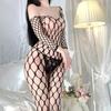 Žhavé síťované body Body bez rozkroku Porno punčochové kalhoty Ženy Spodní prádlo Dámy Bodypunčochy Síťované Erotické kostýmy Noční kluby Sexy spodní prádlo