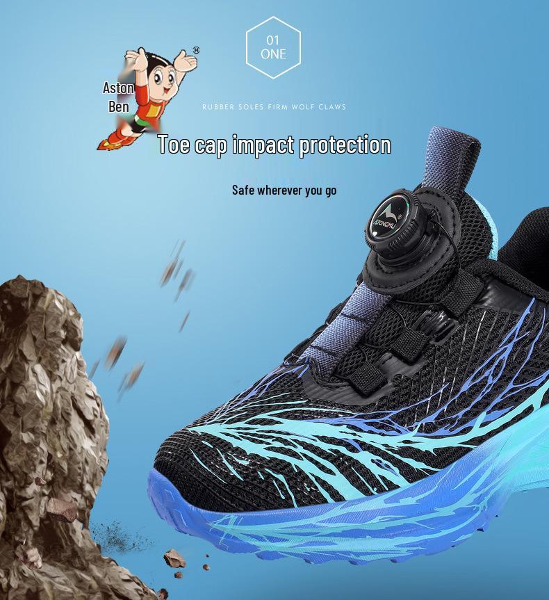 Scarpe da Corsa Ultraleggere da Ragazzo – Sneakers Traspiranti e Ammortizzanti per l'Autunno 2025, Ideali per Bambini più Grandi