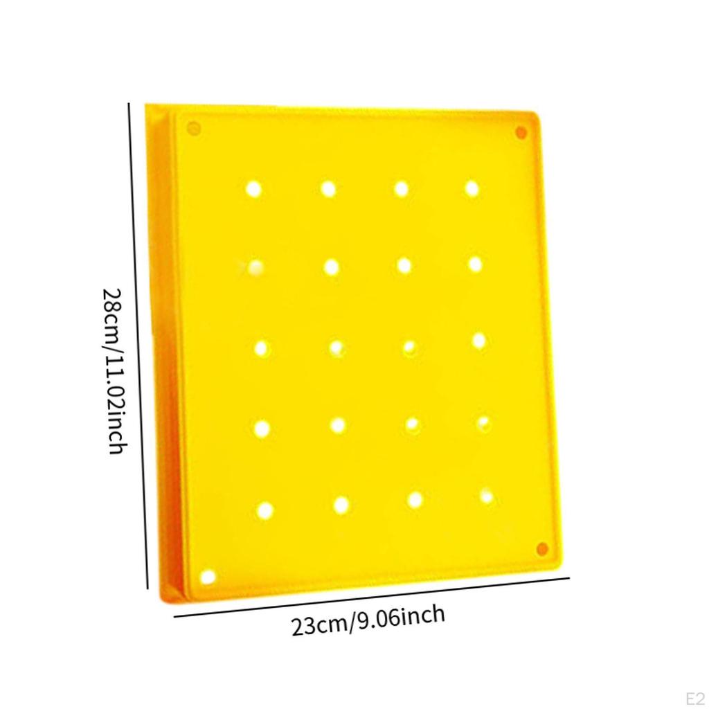 Golf Ball Dispenser Tray Container Equipment with Holes Organizer Holder Dish Storage Box for Home