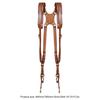 Double Shoulder Camera Strap Adjustable Dual Leather Rivet Camera Shoulder Belt Harness Outdoor Photography Tool For Canon Nikon