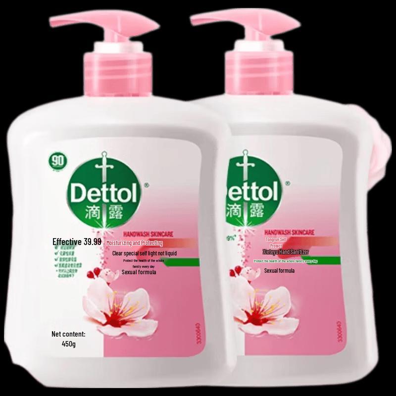 Dettol Moisturizing & Antibacterial Hand Wash Twin Pack