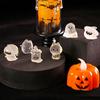 Micro Landscape Luminous Halloween Creative Cute Ghost Devil Pumpkin Ornament DIY Accessories Resin Small Ornament