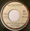 7inch Record PRINCE HERON  Roots In Foreign Lane None Wisdom 1977 Jamaica Reggae Ska  Dub Used