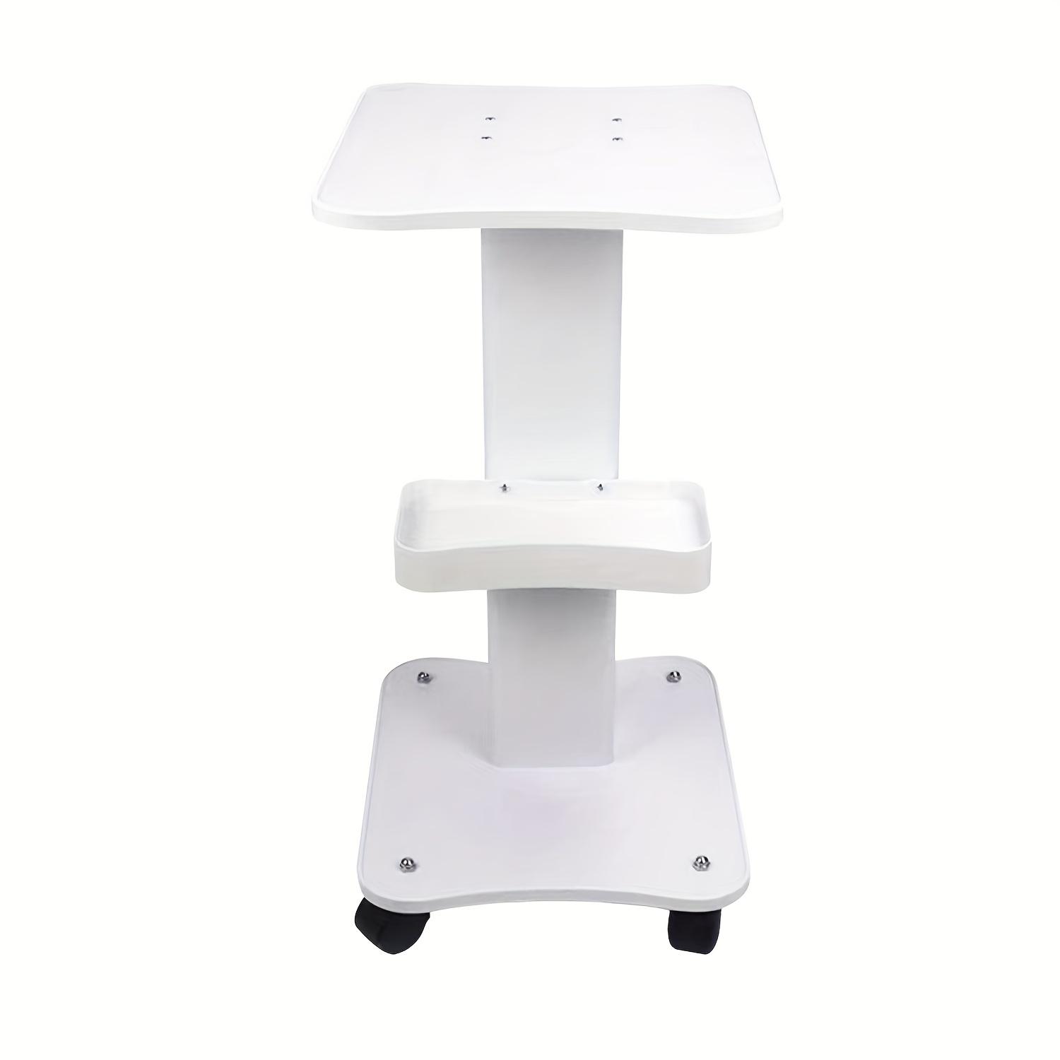 

1PC High End beauty equipment trolley, 360 Degree Rotating Small Trolley for Beauty Devices, Salon Roller Trolley, Storage Rack белый