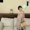 Children Girls' Suspender Jumpsuit Polka Dot Printed Loose Kids Jumpsuit