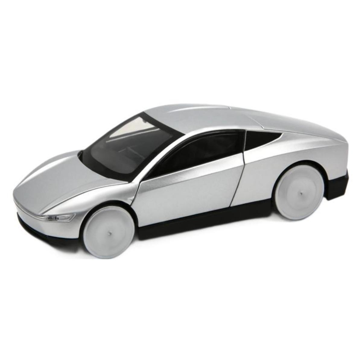 1/32 Tesla Cybercab Robotaxi Driverless Taxi Alloy Metal Diecast Model Car Home Trendy Toys Ornaments Display Collections Decorations серебряный