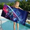 VALORANT Game Gamer Cartoon Microfiber Blanket Quick Drying Beach Towels Oversized Printing Super Absorbent Pool Towel Blanket