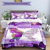 3PCs Daughter Appreciation Quote Design Cover Set, Breathable Fabric, Machine Washable (1 Duvet Cover + 2 Pillowcases) (Without Quilt) yy250911126