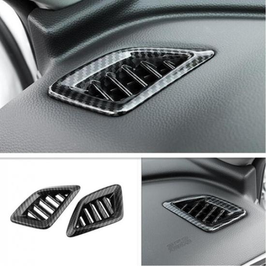 For Honda Accord 2018-2021 Car Dashboard Air Vent Cover Trim Carbon fiber look