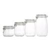 Glass Bottle Sealed Jar For Kitchen Food Pickle Fruit Canned Transparent Big Mouth Jam Bottle Storage Jar Household