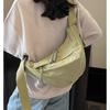 Large Capacity Dumpling Bag Women's New Lightweight Crossbody Bag Nylon Commuter Bag Sports Cycling Bag