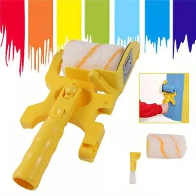 Multi-functional Latex Color Separation and Edge Smoothing Paint Brush Tool Roller for Wall Painting and Coating
