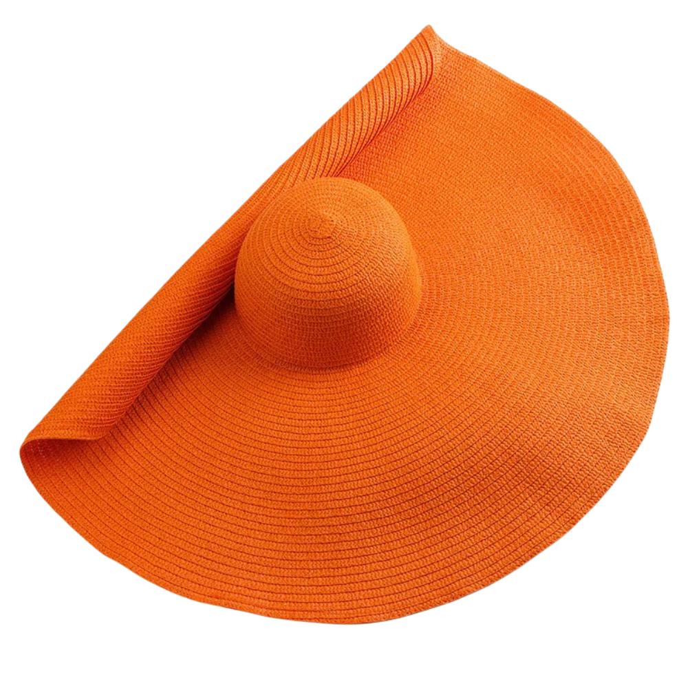 

Sunscreen 70cm Wide Brim Sun Hat UV Protection Summer Beach Sun Hat Beachside
