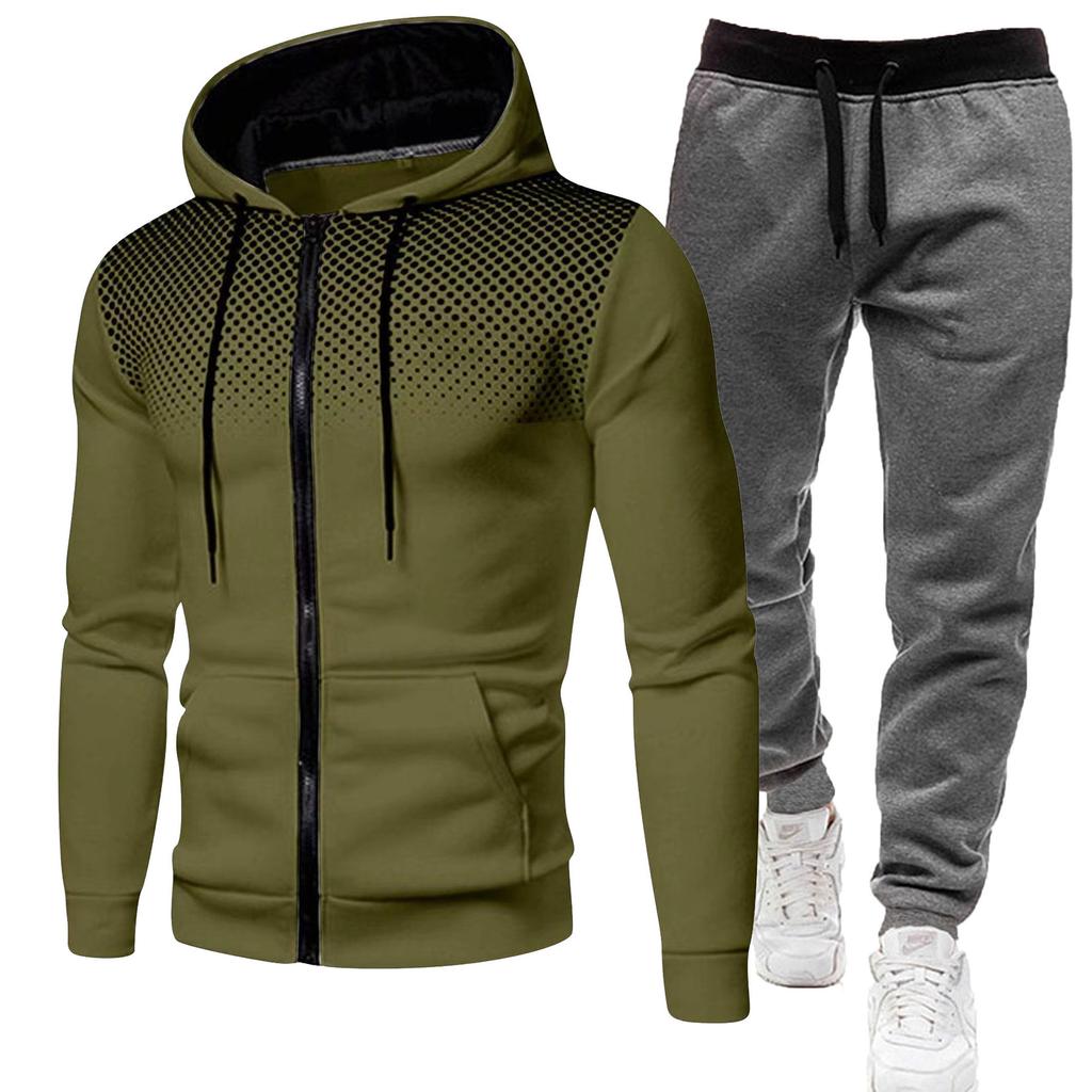 Nová mikina + nohavice + športový fitness pánsky a pánsky oblek
