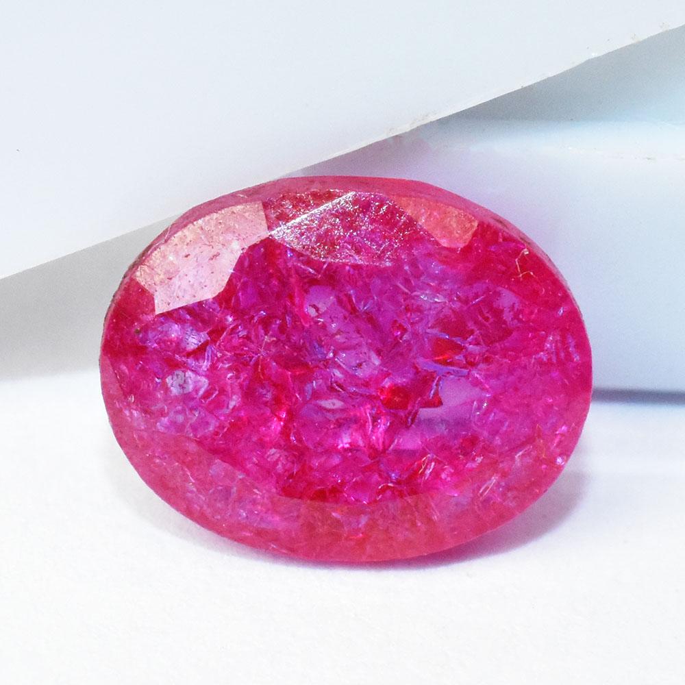 Natural Pink Sapphire Loose Gemstone Oval Shape 3.40 ct September Birthstone for Gem Collections