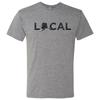 Alaska Local - USA Home State Canvas Triblend T Shirt - Athletic Grey