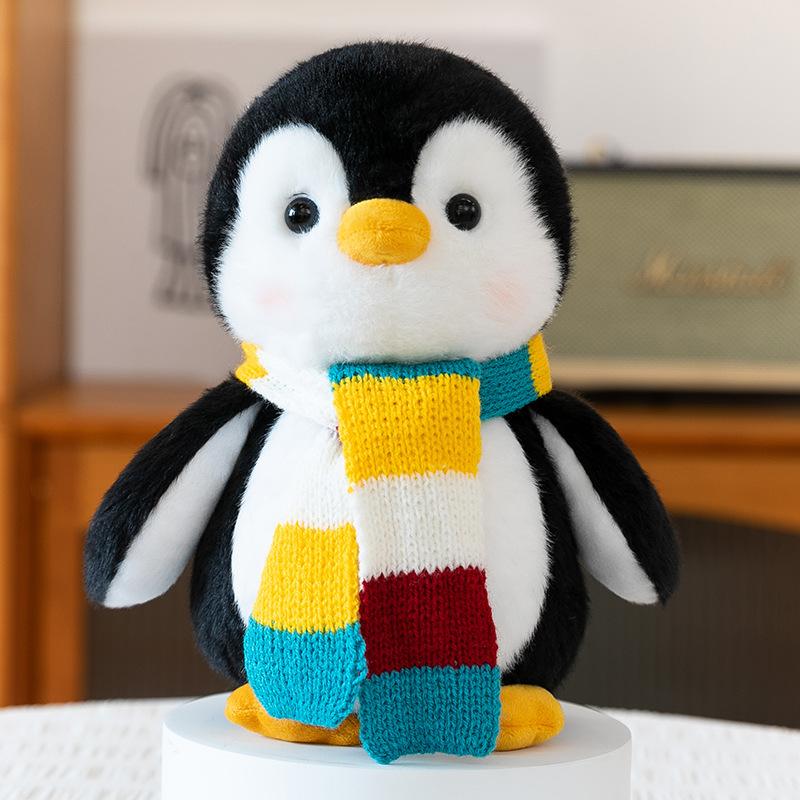 New Cartoon Penguin Plush Toy Cute Pet Series Baby Elephant Doll Doll Gift for Girls Couple