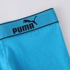 Puma Solid Color Mid-Rise Antibacterial Boxer Shorts Comfortable Breathable Four-Pack Men underwear Sky-Blue 701237600-2