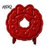 Christmas Theme Cutters Hand Press Pie Mold Plastic Pastry Dough Cookie Molds for Kids Neatly Cut DIY Holiday Treats Handmade