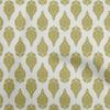 oneOone Cotton Flex Brown Fabric Asian Floral Traditional Quilting Supplies Print Sewing Fabric By The Yard 40 Inch
