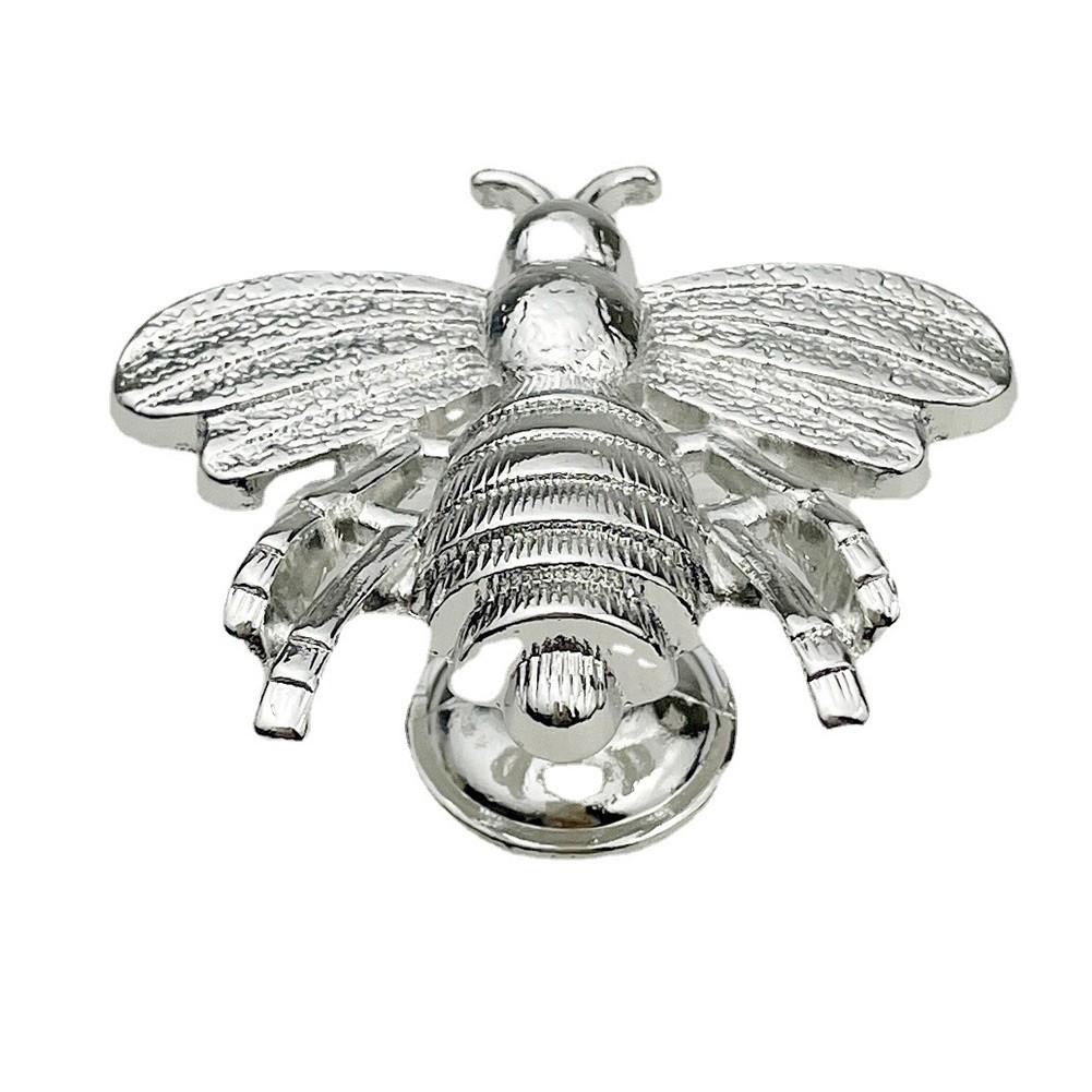 

Ручка для мебели из цинкового сплава в форме пчелы, дверные ручки для шкафов для детей серебряный