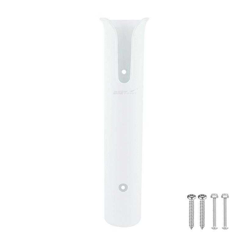 Single Barrel Plastic Fishing Rod Holder for Kayak or Boat