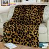 3D Wild Sexy Leopard Stripe Print Blanket,Soft Throw Blanket for Home Bedroom Bed Sofa Picnic Travel Office Cover Blanket Kids