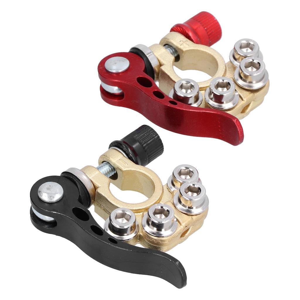 Battery Terminal 4 Way Positive Negative Car Connector Clamp for Truck Vehicle X0374