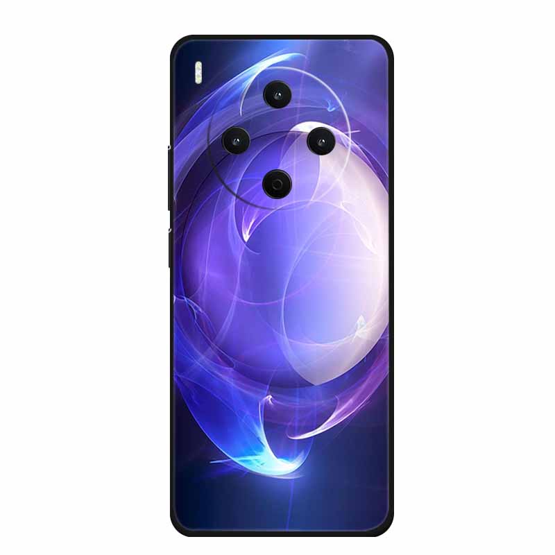 Black Silicone Case For Vivo Y500 Pro 5G 2025 Case Cartoon Cat Soft Back Cover For Vivo Y500 Pro Phone Case 6.67" Fundas Coque