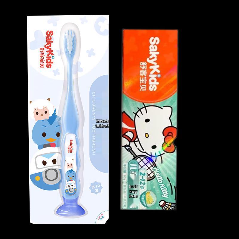 

Sakyk Baby Kids Toothpaste & Toothbrush Set