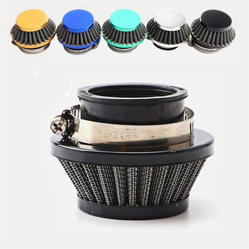 For Motorized Bicycle Push Mini Moto Pocket Bike ATV Quad Motorcycle Parts- Universal 48/50MM Air Filter Cleaner
