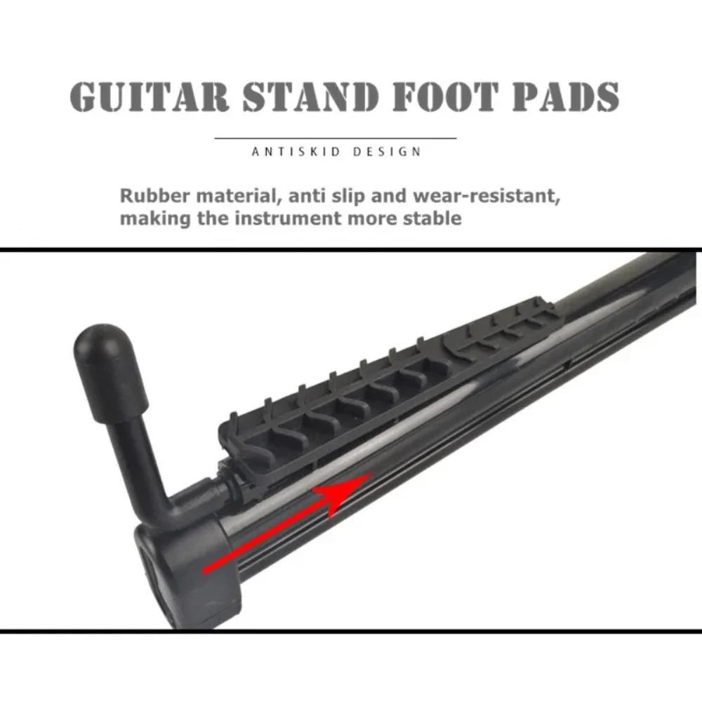 Guitar Stand Folding A Frame Floor Universal ABS for Acoustic Classical Electric Bass Guitars Banjo Ukulele Portable