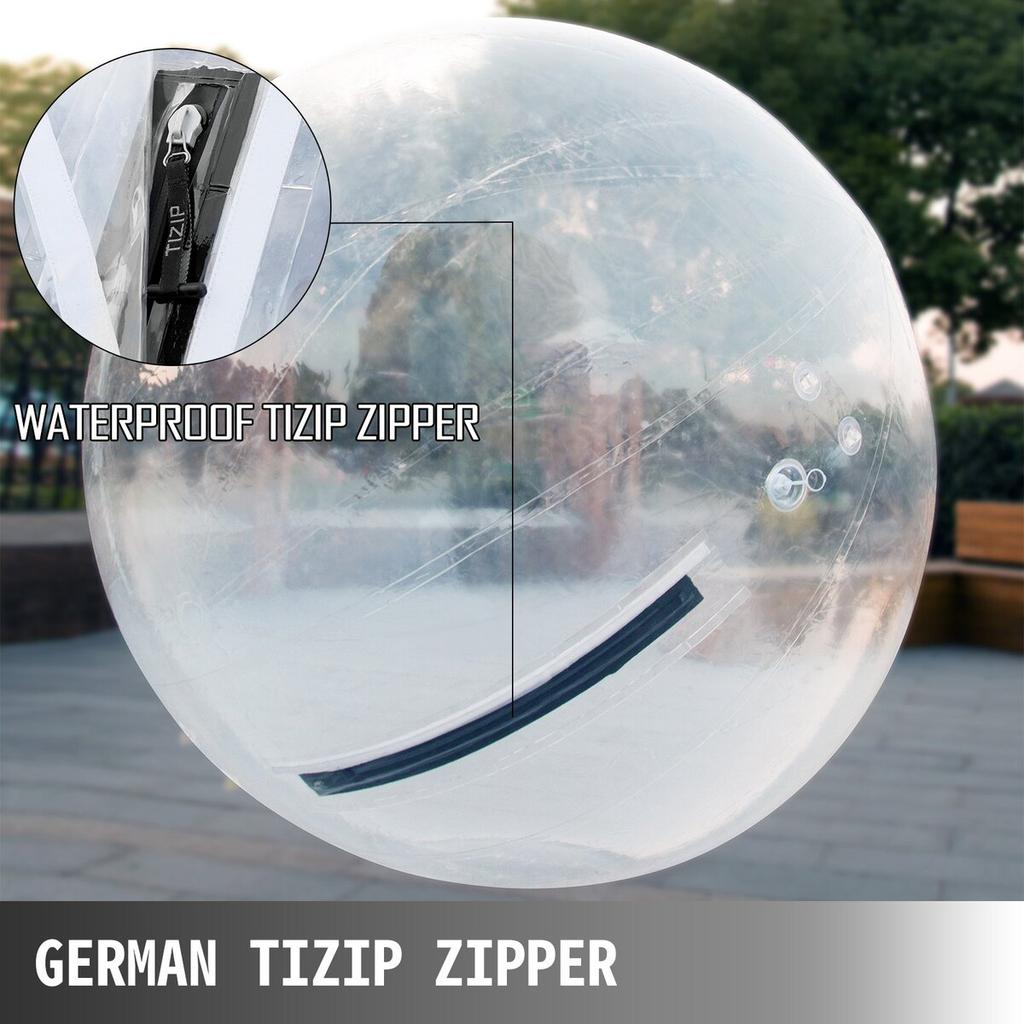 Vevor 2m Wasserlaufball aufblasbar PVC Schwimm Zorb Ball Wasserdicht