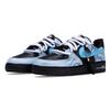 Nike Air Force 1 Guanzaizi Abriebfest Abriebfest Niedrig geschnitten Skateboard Schuhe Unisex Blau Schwarz CW2288-001(Team1856-)