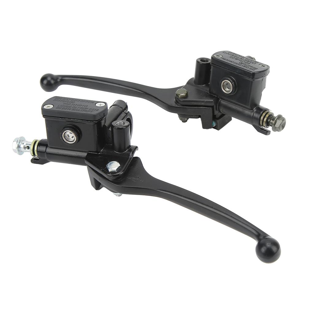 1 Pair 22mm 0.87in Brake Clutch Master Cylinder Lever Black for Gy6 50cc 110cc 125cc 150cc 250cc Scooter