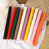 European Romantic Long Stem Colored Smokeless Candles for Home, Dinner & Weddings