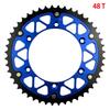 Motorcycle 520 45T 46T 47T 48T 49T 51T 52T Rear Sprocket For YAMAHA TTR230 YZ450R YZ250 YZ125 WR450F WR400 WR426 WR125P WR250R